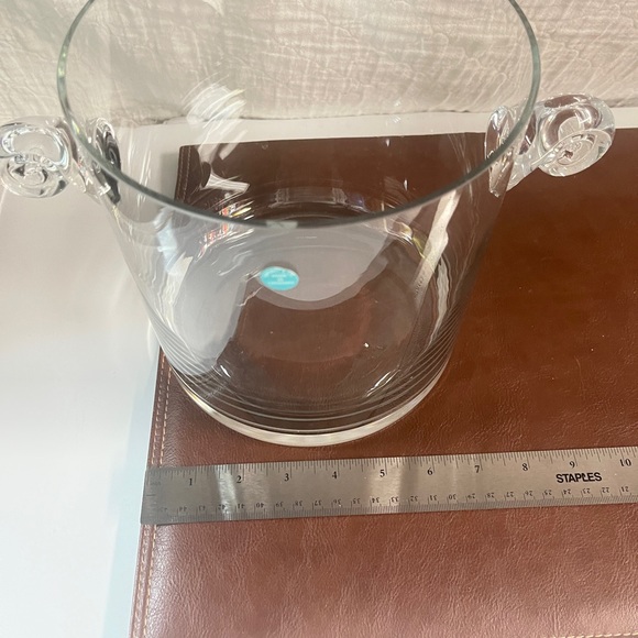 Tiffany & Co. Crystal Large Scroll Ice Bucket - Picture 9 of 12